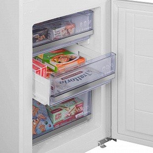 Встраиваемый холодильник MAUNFELD MBL177SWGR INVERTER