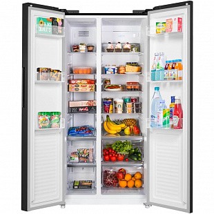 Холодильник MAUNFELD MFF177NFB SLIM INVERTER