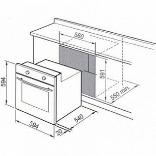 Духовой шкаф DELONGHI CM 6 BS