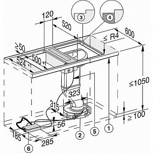 Вытяжка MIELE CSDA 7001 FL