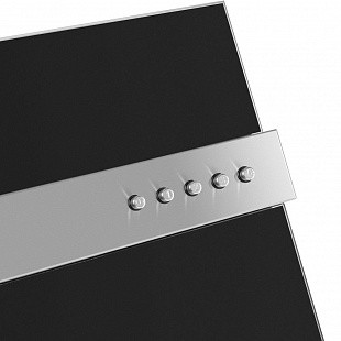 Вытяжка MAUNFELD BRIDGE LINE 50 BLACK/STRIPE INOX
