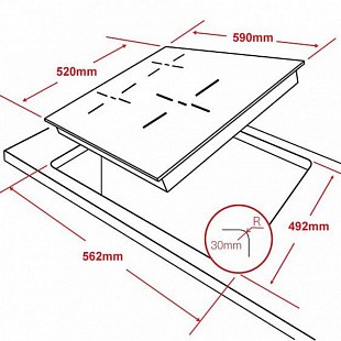 Варочная панель KAISER KCT 4746 FI