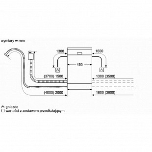 Встраиваемая посудомоечная машина SIEMENS SR65ZX22ME