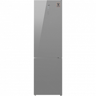 Холодильник WEISSGAUFF WRK 2000 D FULL NOFROST INVERTER GREY GLASS