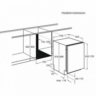 Встраиваемая посудомоечная машина ZANUSSI ZDV91204FA