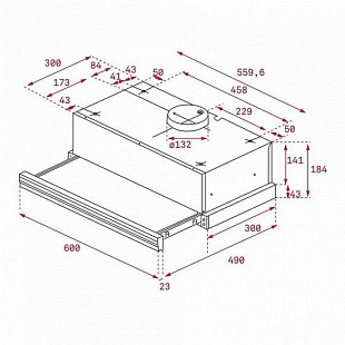 Вытяжка TEKA CNL 6415 INOX