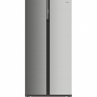 Холодильник WEISSGAUFF WSBS 600 NOFROST INVERTER INOX GLASS