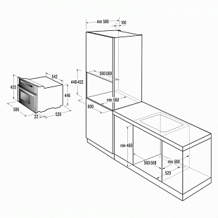 Микроволновая печь GORENJE BOC 5322 AX