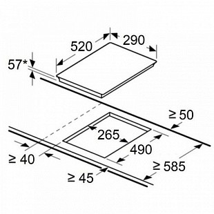 Варочная панель MAUNFELD CVI292S2FDGR