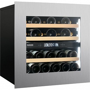 Встраиваемый винный шкаф DUNAVOX DVH-25.65DSS.TO