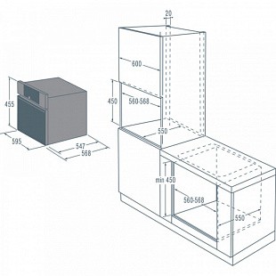 Микроволновая печь GORENJE GOM 711 X