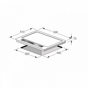 Варочная панель FULGOR CPH 604 G TC X