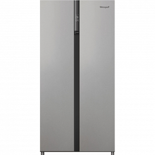Холодильник WEISSGAUFF WSBS 600 NOFROST INVERTER BRU STEEL GLASS