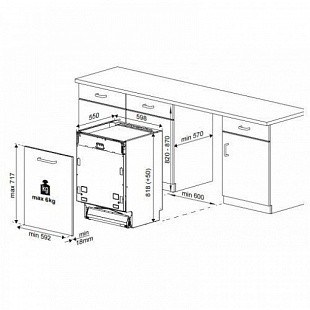 Посудомоечная машина BEKO DIN 25410