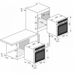 Духовой шкаф KAISER EH6355 ROTEM