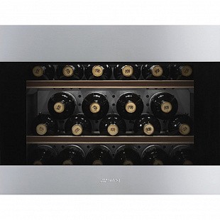 Встраиваемый винный шкаф SMEG CVI321X3
