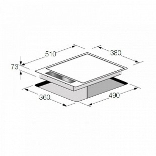 Варочная панель FULGOR CPH 402 GTC X