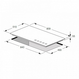 Варочная панель FULGOR FSH 905 G DWK XX