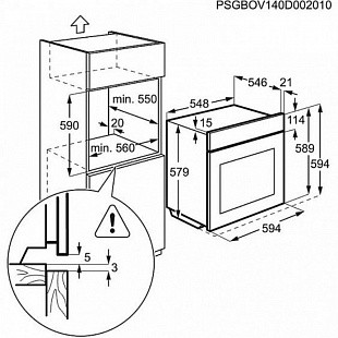 Газовый духовой шкаф MAUNFELD MGOGG.673RIB.TM