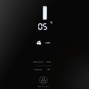 Холодильник MAUNFELD MFF177NFB SLIM INVERTER