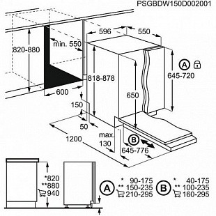 Встраиваемая посудомоечная машина ZANUSSI ZDLN5531