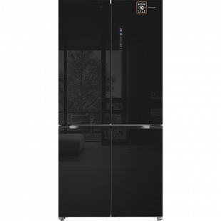 Холодильник WEISSGAUFF WCD 510 BUILT-IN INVERTER NOFROST BLACK GLASS