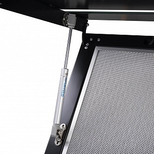 Вытяжка MAUNFELD BRIDGE LINE 50 BLACK/STRIPE INOX