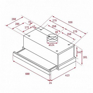 Вытяжка TEKA TL 6420 STAINLESS STEEL