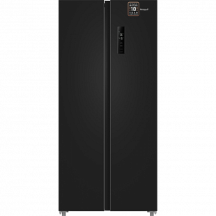 Холодильник WEISSGAUFF WSBS 500 INVERTER NOFROST BLACK