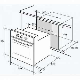 Духовой шкаф DELONGHI CM 6 ANT