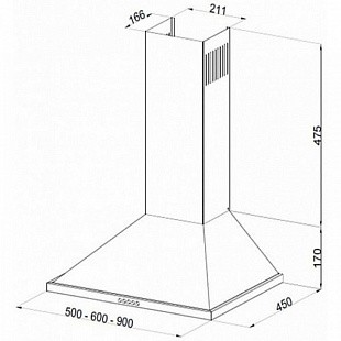 Вытяжка KORTING KHC 6750 RSI