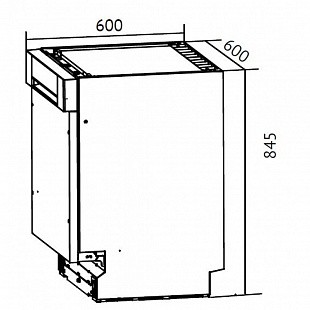 Посудомоечная машина KUPPERSBERG GGF 6025