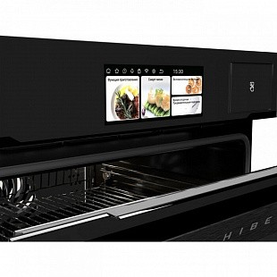 Духовой шкаф HIBERG S-VM 6615 B I-SMART