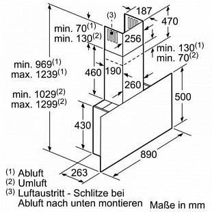 Вытяжка BOSCH DWF97RV60