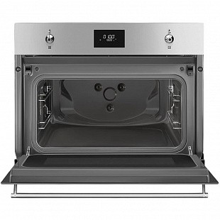Встраиваемая микроволновая печь SMEG SO4301M0X CLASSICA