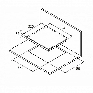 Индукционая варочная панель MONSHER MHI 6112