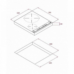 Варочная панель TEKA IZC 42300 DMS