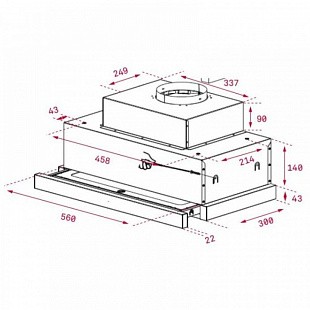 Вытяжка TEKA CNL 6815 PLUS INOX