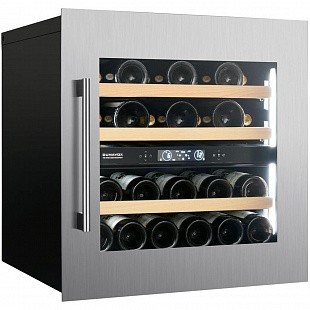Встраиваемый винный шкаф DUNAVOX DVS-25.65DSS