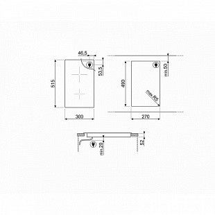 Варочная панель SMEG SI5322B