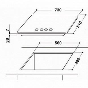 Варочная панель WHIRLPOOL GMA 7522 IX
