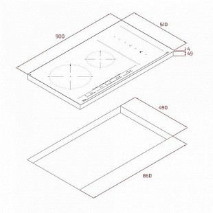 Варочная панель TEKA IZS 96700 MST BLACK