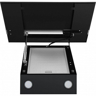 Вытяжка MAUNFELD BRIDGE LINE 50 BLACK/STRIPE INOX