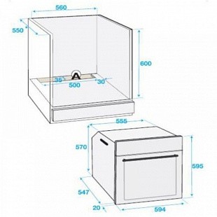 Духовой шкаф BEKO BIM 24301WCS