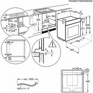 Духовой шкаф ELECTROLUX OKA9S31WX