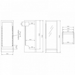 Винный шкаф VESTFROST SOLUTIONS W 155