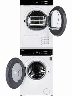 Комплект Сушильная машина Hiberg HDQ11 10 W + Стиральная машина i-DDQ11 1014 W