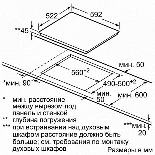 Электрическая варочная панель BOSCH PKE 611B17E