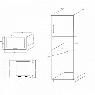 Микроволновая печь KUPPERSBERG HMW 655 W