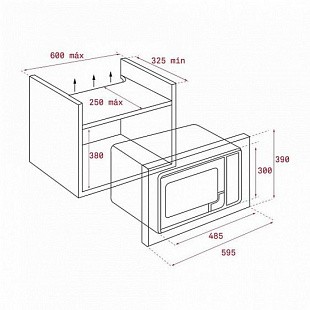 Микроволновая печь TEKA MS 620 BIS